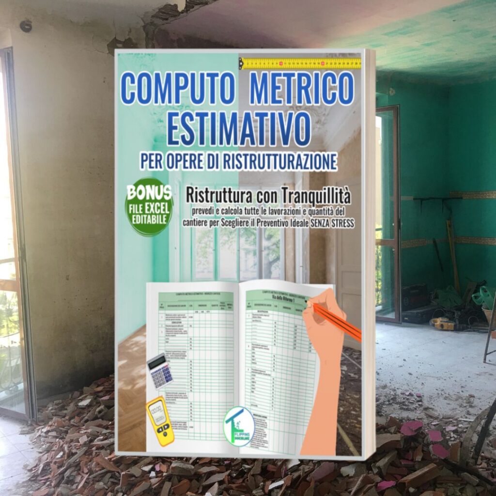 computo metrico estimativo delle opere di ristrutturazione edilizia